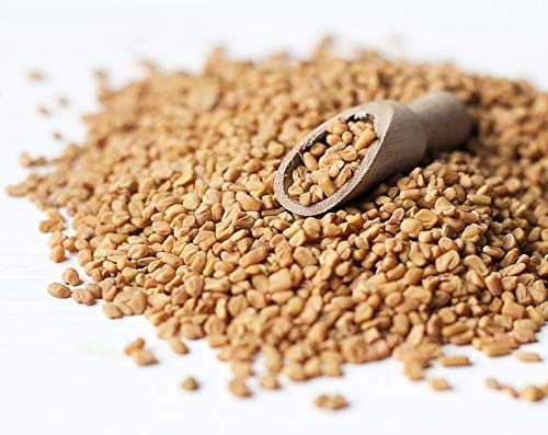 Fenugreek Seeds, 4 Pounds - Whole, Raw, Sproutable, Vegan, Kosher, Bulk Methi, Good Source of Dietary Fiber, Protein, Iron, Great for Pickling