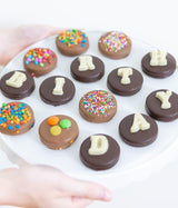 From You Flowers - Birthday Chocolate Covered Black & White Cookies