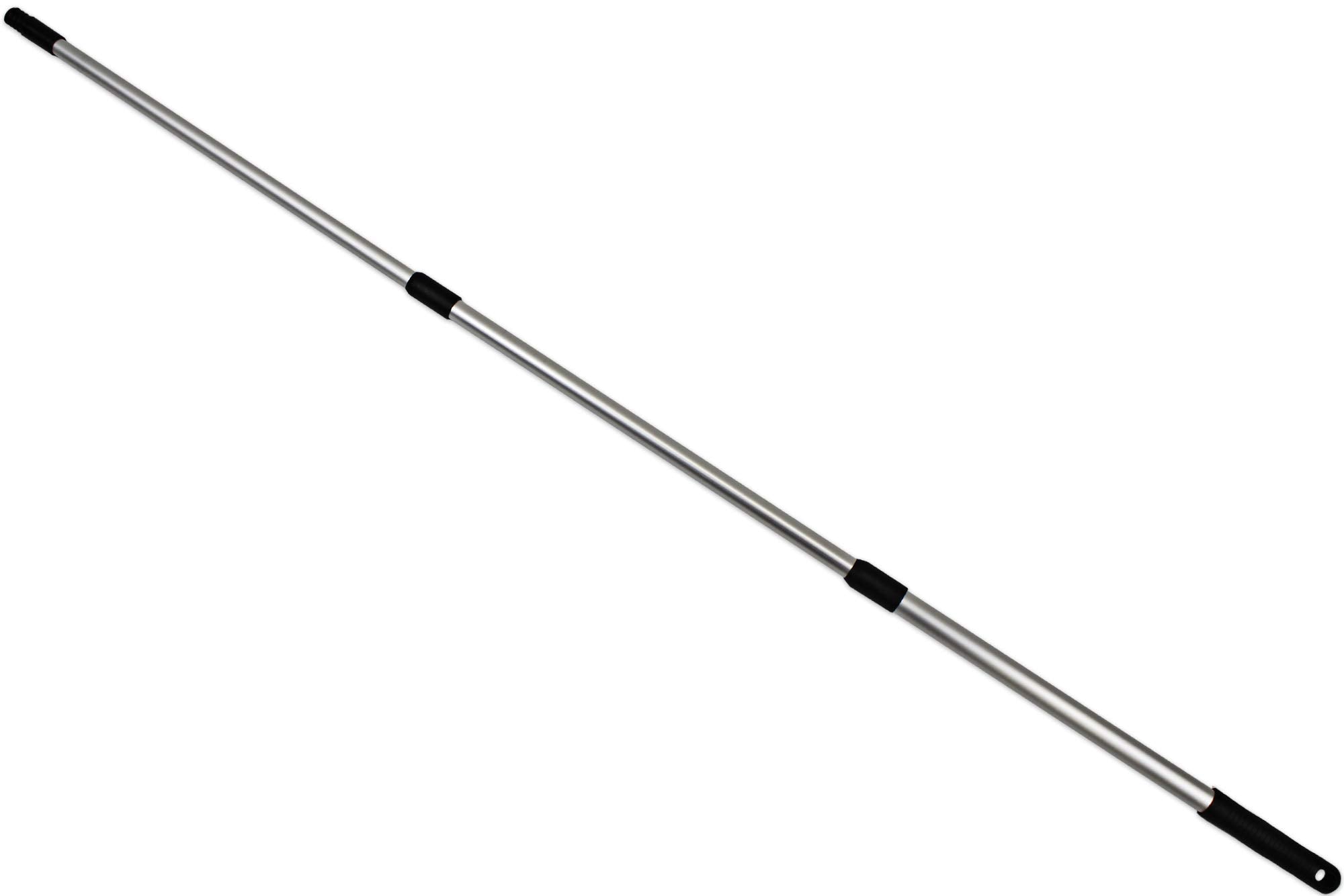 CleanAide Electrostatic Dusting Wand with 3-Section Extendable Pole, Reaches Up to 72 Inches, Lightweight & Non-Scratch for Home & Office Cleaning