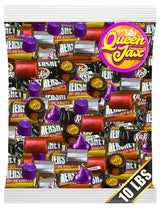 Dark Chocolate Candy Variety - 10 lbs - Kisses Dark, Dark Chocolate - Bulk Dark Chocolate - Individually Wrapped Chocolate