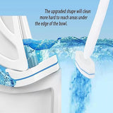 50 Count Toilet Brush Heads Compatible Most Wand Refills