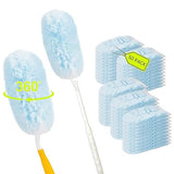 50PCS 360° Duster Refill Disposable Dusters Kit Compatible with Swiffer Duster Refills for Dusting Electronics,Dusting Furniture,Blinds (1 Short