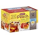 H-E-B Product Peach Iced Tea 12 Single Cups Compatible with Keurig K-cup Brewers - Set of 3