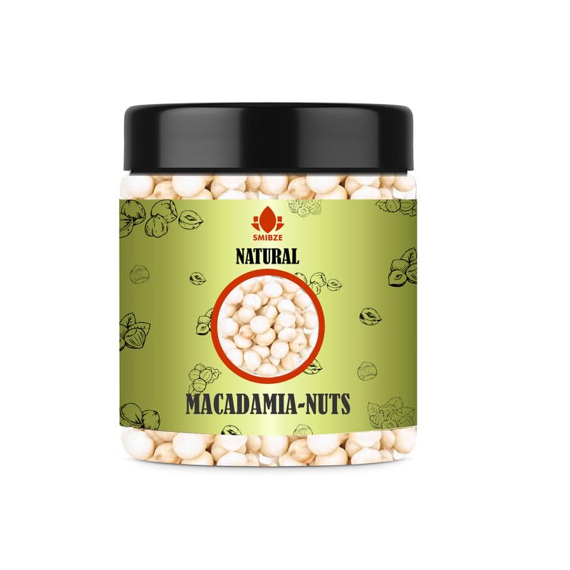 SMIBZE Natural Macadamia Nuts 5 OZ / 142 Gram