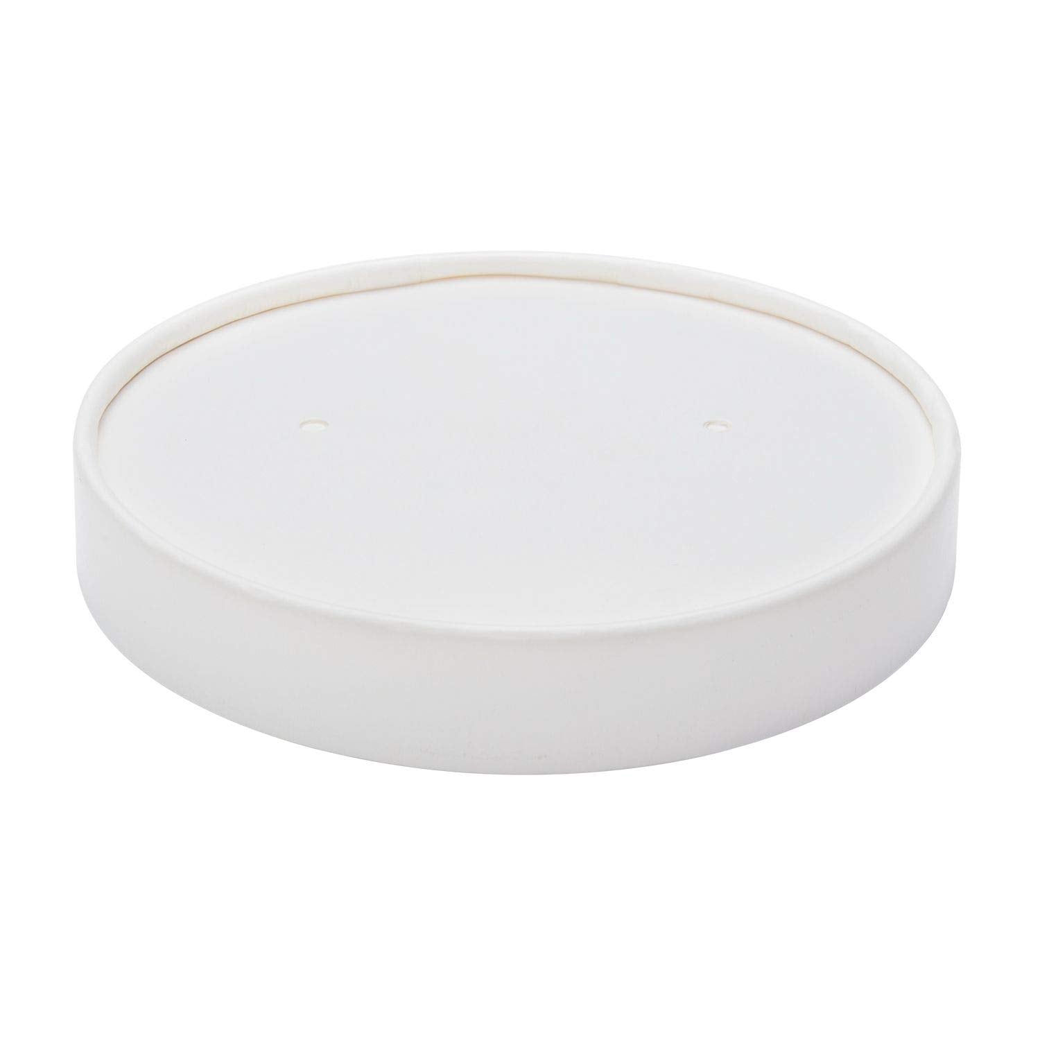 Karat Paper lid for DIA. 96 mm Gourmet Paper Cold/Hot Food Containers - 1,000 ct