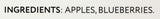 That's it, Apple + Blueberry Fruit Bar, 1.2 Ounce, 12 Pack