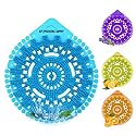 Urinal Screen Deodorizer 48 Pack 12x of Each Scent - Urinal Pads for Mens Room in 4 Fresh Scents - Long-Lasting Urinal Deodorizers - For Commercial