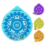 Urinal Screen Deodorizer 48 Pack 12x of Each Scent - Urinal Pads for Mens Room in 4 Fresh Scents - Long-Lasting Urinal Deodorizers - For Commercial