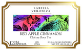 Red Apple Cinnamon Chicory Root Tea (Single Serve K-Cup Pods) (12 pods, ZIN: 577204) - 2 Pack