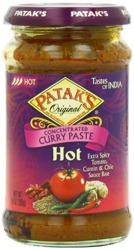 PATAKS PASTE CURRY VINDALOO, 10 OZ