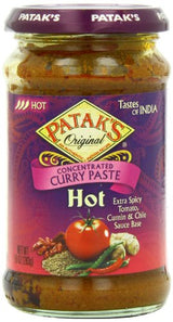 PATAKS PASTE CURRY VINDALOO, 10 OZ