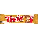 Twix, Milk Chocolate Caramel Cookie Candy Bars, Share Size, 3 Ounce
