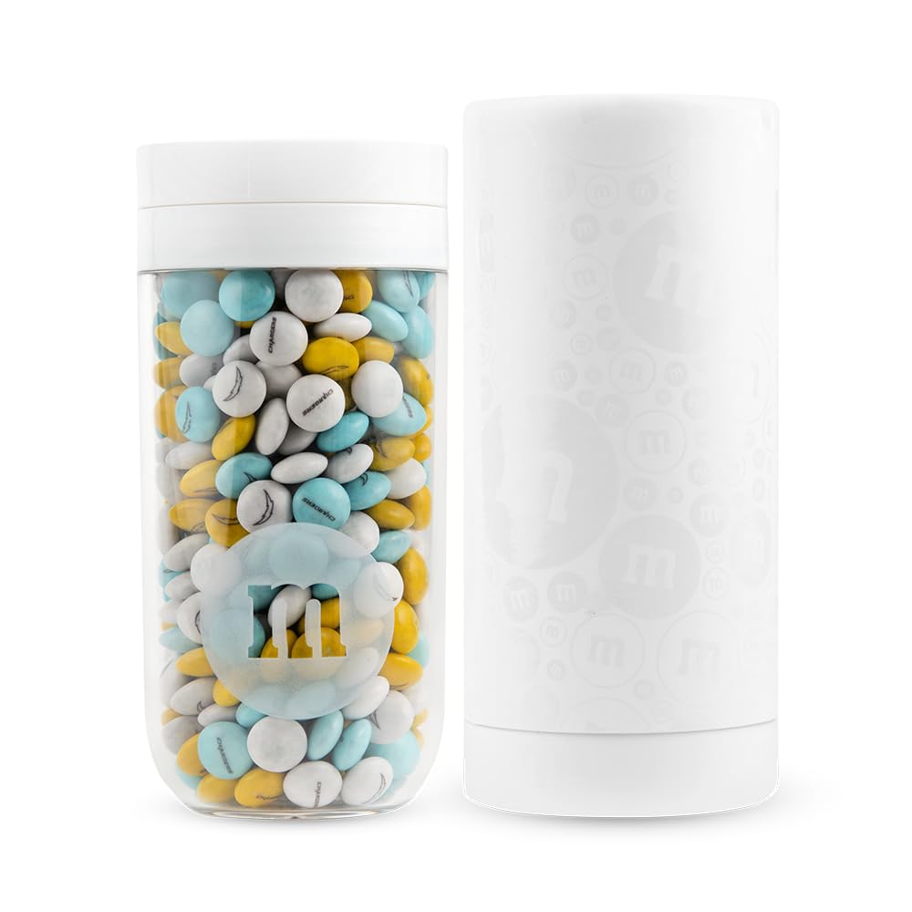 M&M'S NFL Los Angeles Chargers Milk Chocolate Gift Jar, 12.7 oz