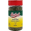 Sadaf Savory Leaves - Dried Savory Leaves for Cooking and Food Seasoning - Aromatic and Flavorful Herb - Savory Seasoning - Kosher & Vegetarian - 2 oz