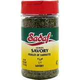 Sadaf Savory Leaves - Dried Savory Leaves for Cooking and Food Seasoning - Aromatic and Flavorful Herb - Savory Seasoning - Kosher & Vegetarian - 2 oz