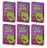 SINGLES TO GO! Jolly Rancher Green Apple, 6 Boxes with 6 Packets each, 36 total servings