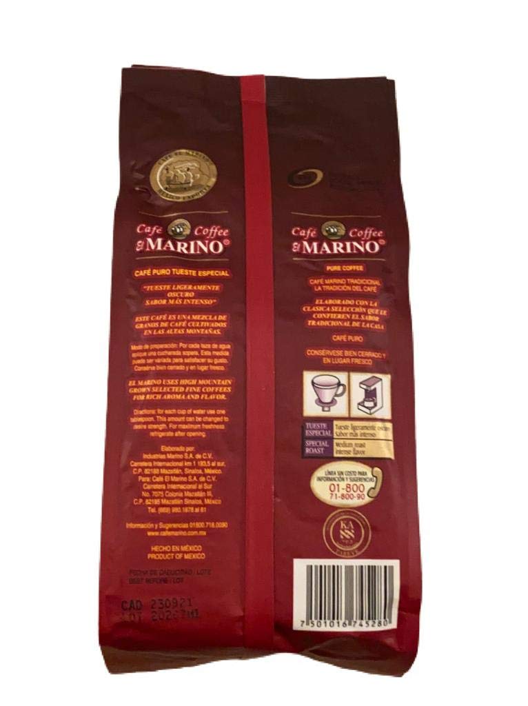 Coffee Cafe El Marnio Mexican Coffee special toast 200 g .44 lb ground