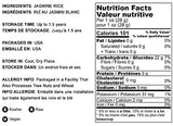Food to Live - Jasmine White Rice, 1 Pound - Long-Grain, Raw, Vegan, Kosher, Bulk. Fluffy Texture. Perfect Side Dish. Great for Stir-Fried Vegetables, Stews, and Thai Curries