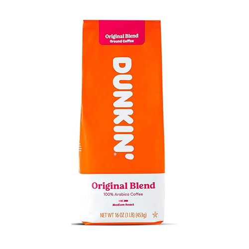 Dunkin' Donuts Dunkin Donuts Coffee Original Blend 16 OZ Bag, Pack of 1 1 Pound (Pack of 1)