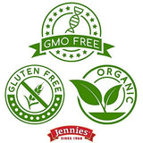 Jennies Organic Coconut Bites with Cacao Nibs and Dark Chocolate, 5.25oz | Gluten Free | Peanut Free | Dairy Free | Non GMO