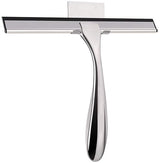 LPOLER Shower Squeegee for Shower Doors, Bathroom, Mirrors, Tiles and Car Windows (Grey, 10inch)