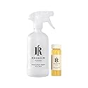 Rhodium Floors natural surface cleaner reusable glass bottle and vial concentrate for wood and bath & tiles (Wood Floor)