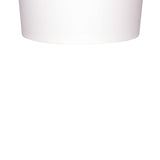 Karat [24oz - 600 ct] Paper Soup Bowls for Hot/ Cold Food - Ideal for Soup, NoodIes, Pasta and Snacks - White (C-KDP24W)