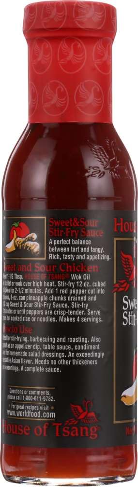 House Of Tsang Sauce Stirfry Sweet Sour