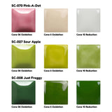 Mayco Stroke & Coat Wonderglazes 12-Color Set #1, 12 Pints