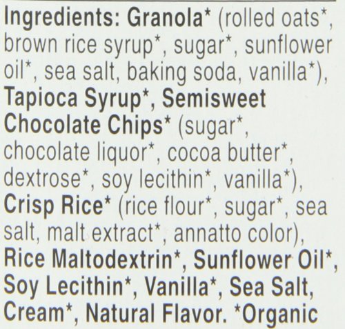 Cascadian Farm Organic Granola Bars, Chocolate Chip Chewy Granola Bars, 6 Bars (Pack of 6)