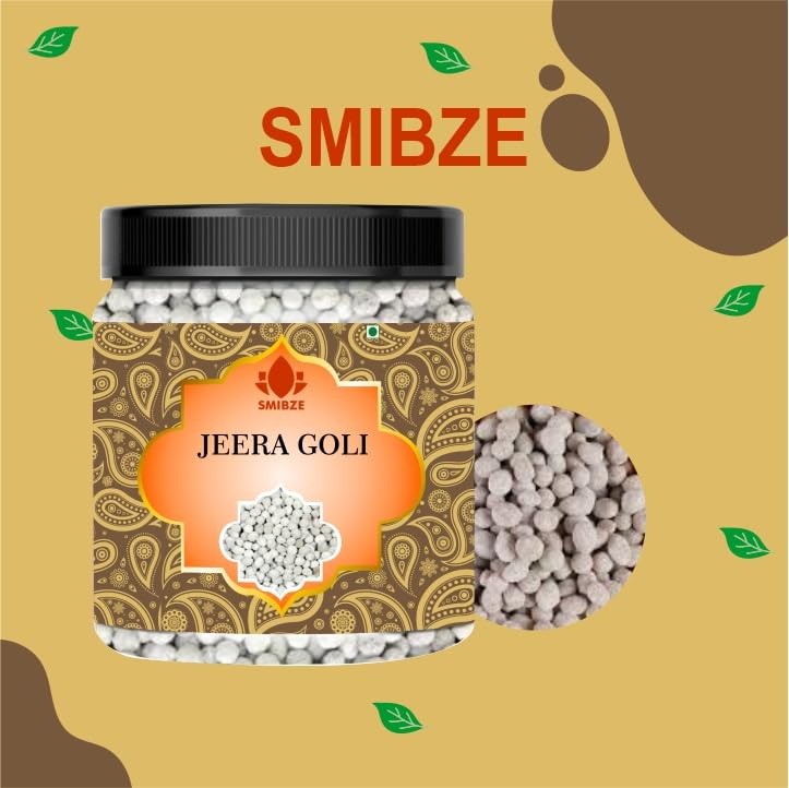 SMIBZE Natural Jeera Goli 100 GM (Pack of 1) SMIBZE
