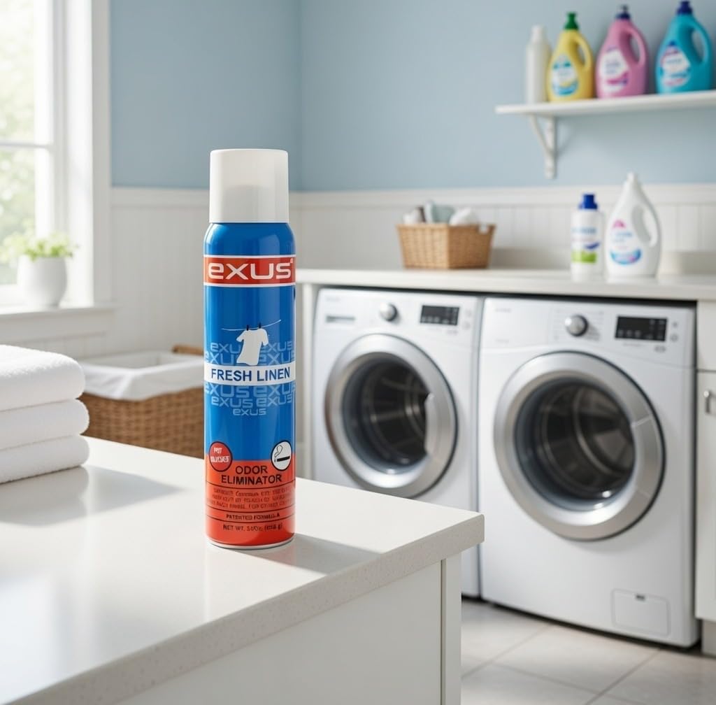 Exus Odor Eliminator & Air Freshener Spray 3.0 Oz. (Black Edition)