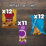 Party Snack Mix Variety Pack - Bulk Assortment of Individually Wrapped Salty Snacks - 35 Count Snack Box for Adults, Kids, Office, and Events