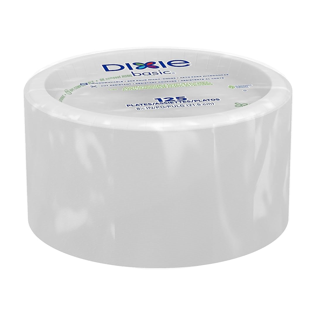 DXEDBP09W - Dixie Basic Paper Dinnerware