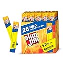 Slim Jim Smoked Meat Sticks, Mild Flavor, 6g Protein Per Serving, Snack Size, 0.28 oz. (26 Count)