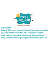 Free & Simple Foods Allergy-Friendly Snack Pack, Chive Crackers and Chocolate Chip Granola, Organic, Dairy-Free