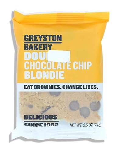 Greyston Bakery Double Chocolate Chip Blondie, 2.5 OZ