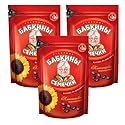 Babkin’s Roasted Sunflower Seeds with Babkini Sticker - Snacking Sunflower Seed Rich in Protein & Fiber with Resealable Packaging - Unsalted