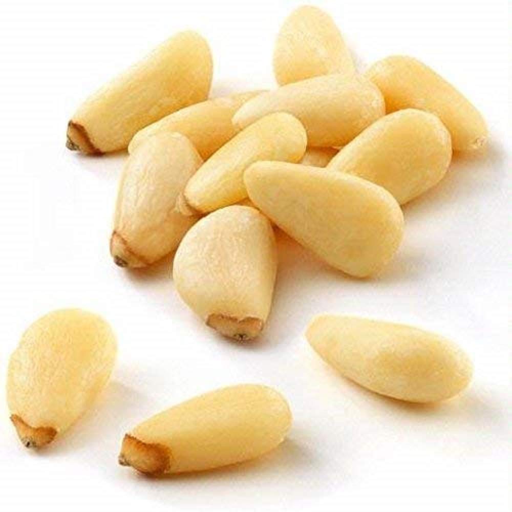 Raw Natural Shelled Pine Nuts/Pignolias (4 Lbs.) - Super Tasty & Crunchy - Handpicked for Freshness & Quality - Compares to Organic - Farm Fresh Nuts