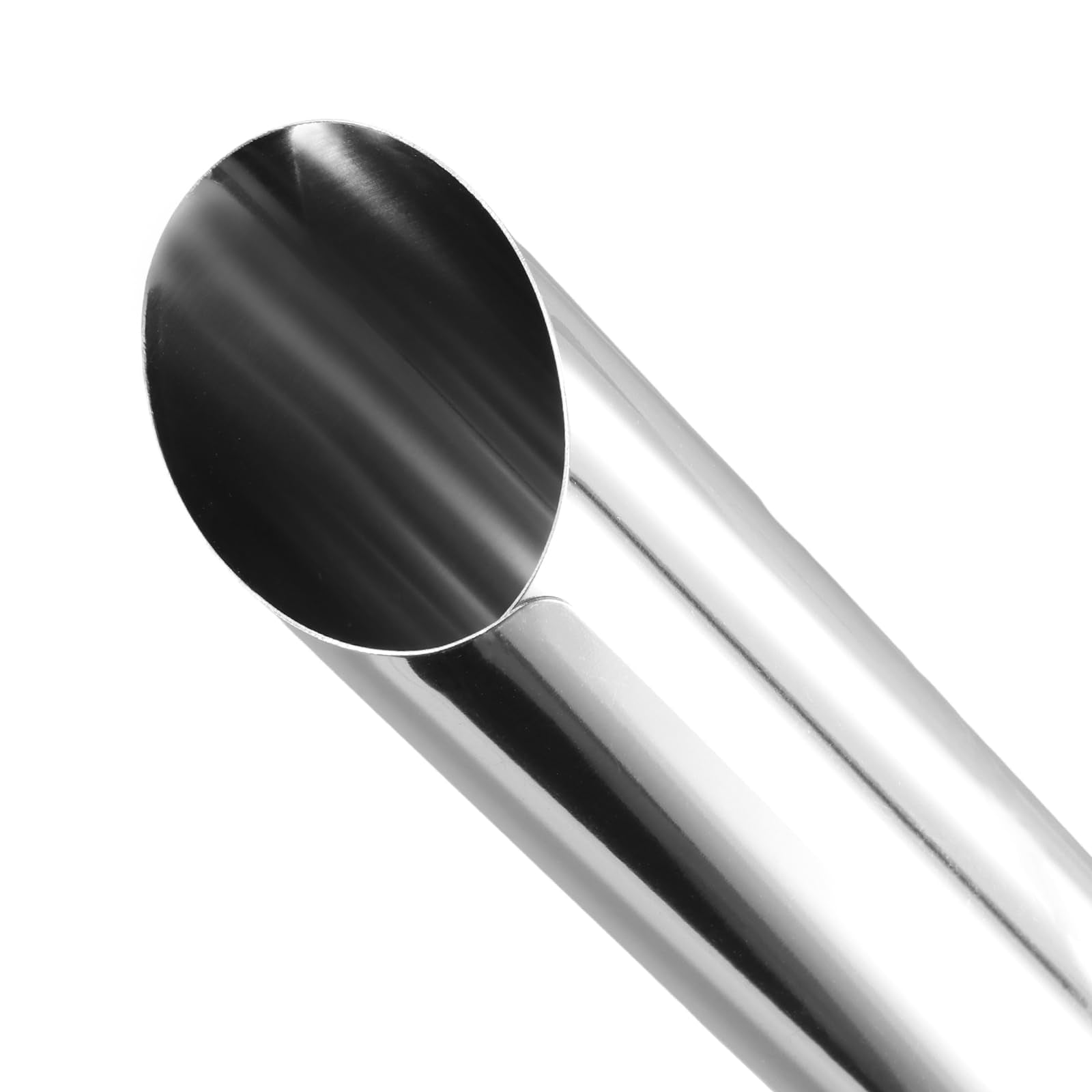 SEHOI 50 PCS Cannoli Tubes Molds, 5 Inch Non Stick Cannoli Tubes, Metal Cannoli Shells Tubes with 4 Cleaning Brushes, Stainless Steel Cone Cream Horn