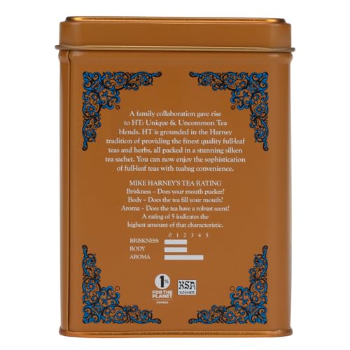 Harney & Sons Salted Caramel Tea, 20 count sachet tin