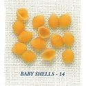 Baby Shells #14 Soup Cut Pasta Case of Twenty (20) 1 .lb Pouches