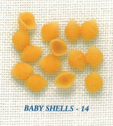 Baby Shells #14 Soup Cut Pasta Case of Twenty (20) 1 .lb Pouches
