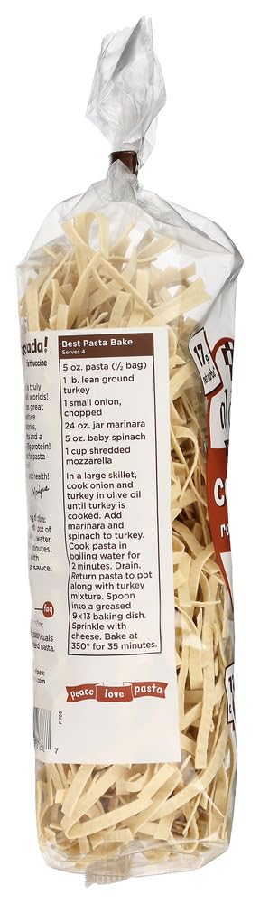 Carba-Nada Fettucine, Roasted Garlic, 10 oz.