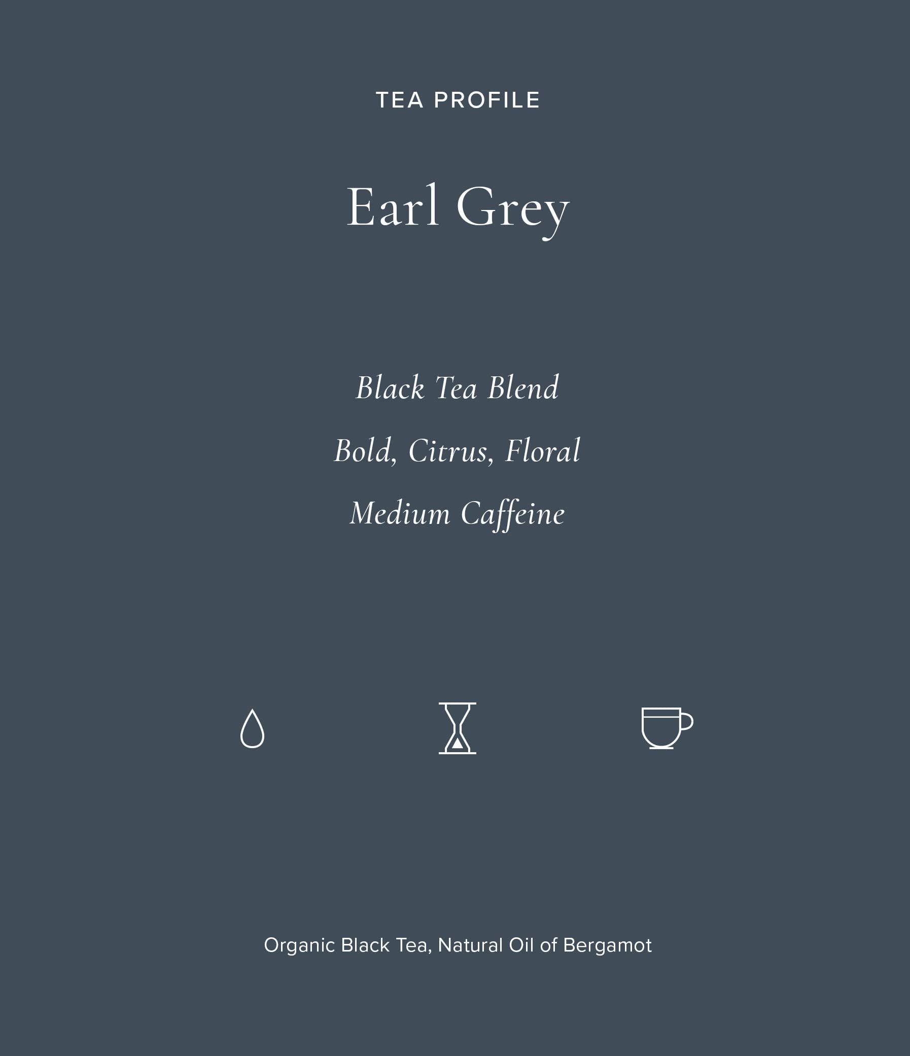 Art of Tea | Organic Earl Grey Black Tea | Earl Grey Tea Bag | 50 Pyramid Black Tea Bag Sachets