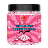 SMIBZE Natural Heart Shape Marshmallows 250 GM (Pack of 1) SMIBZE