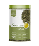 Nettle Leaf Tea 80 g | Loose Cut & Sifted for Fresh Herbal Infusions | Dried Urtica dioica Leaf cut for Herbal Tea By Hebhac Herbals