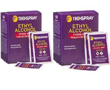Techspray 1606-30pk Ethanol Wipes, 5-1/4 x 5-1/2", 30 per Pack (2-Pack) 60 Wipes Total