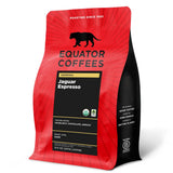 Equator Coffees, Jaguar Espresso, Organic Whole Bean Coffee, Dark Roast, Fresh Roasted, Hazelnut, Chocolate & Apricot Flavor Notes, Sustainable