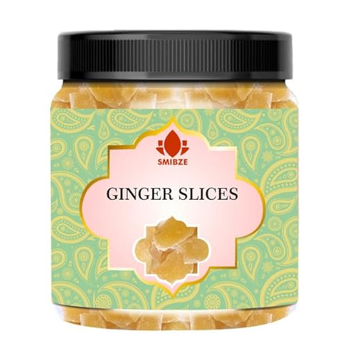 SMIBZE Natural Ginger Slices 100 GM (Pack of 1) SMIBZE